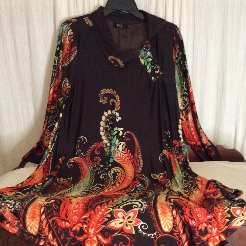 Paisley top.